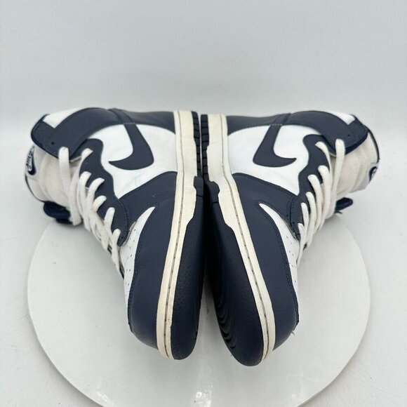 Nike Dunk High Villanova Men Size 11.5 309432 141 Midnight Navy White Shoes - Picture 10 of 15